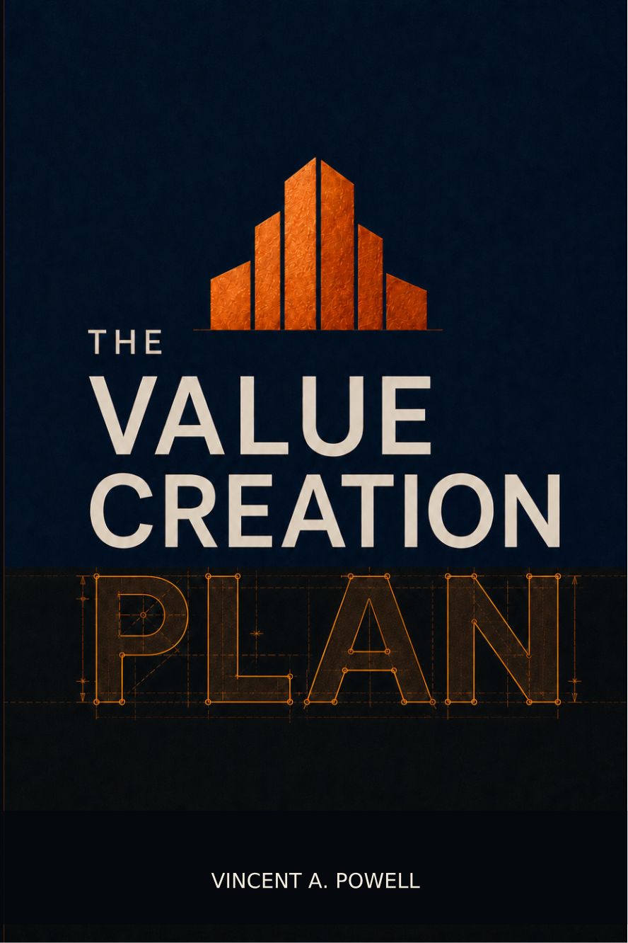 Cover of The Value Creation Plan by Vincent A. Powell